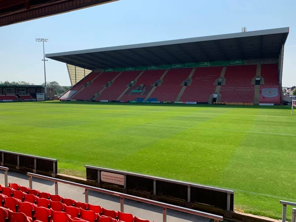 Crewe Alexandra Football Stadium