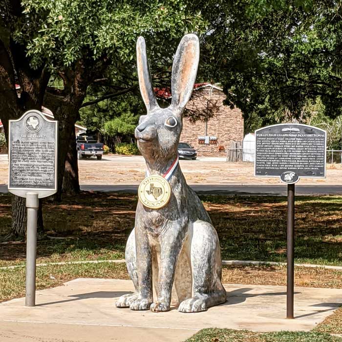 Jack Ben Rabbit Statue