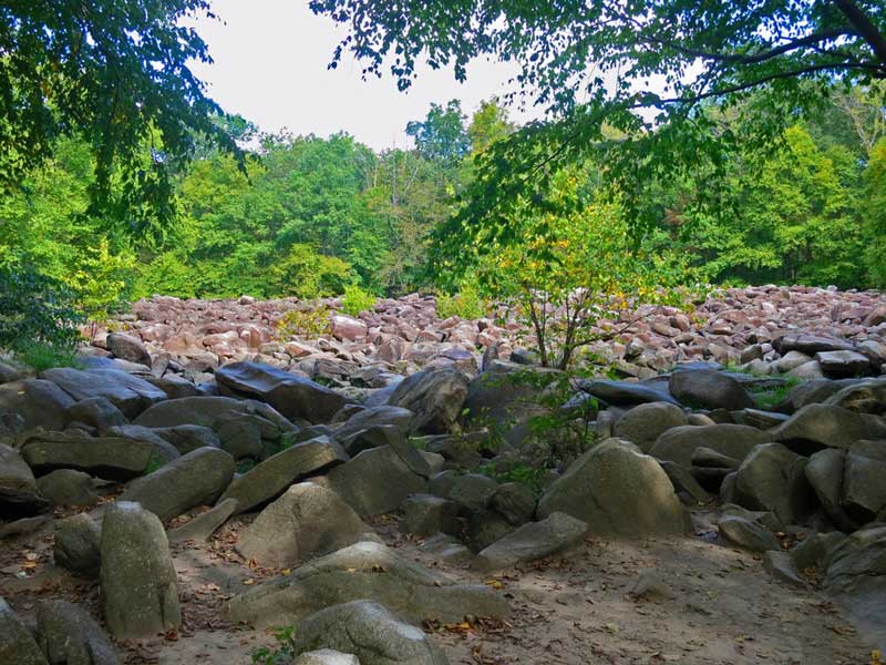 Ringing Rocks County Park 