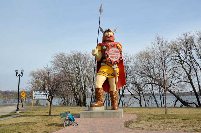 Big Ole Viking Statue