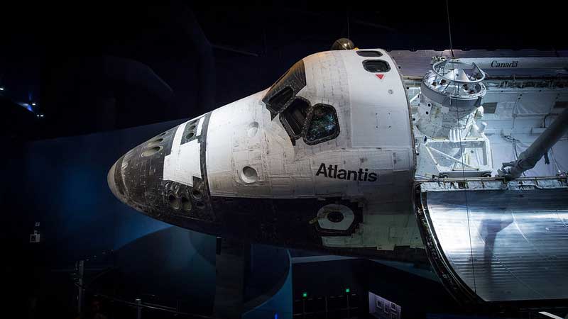 Space Shuttle Atlantis Exhibit