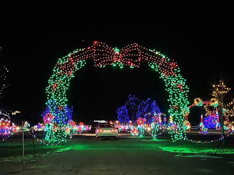 Shipshewana's Lights of Joy Christmas Drive-Thru