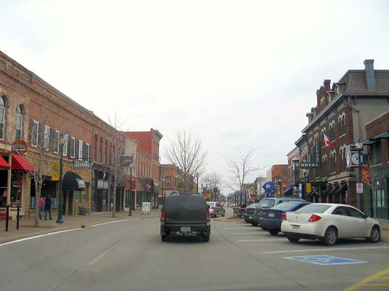 Downtown Cedar Falls