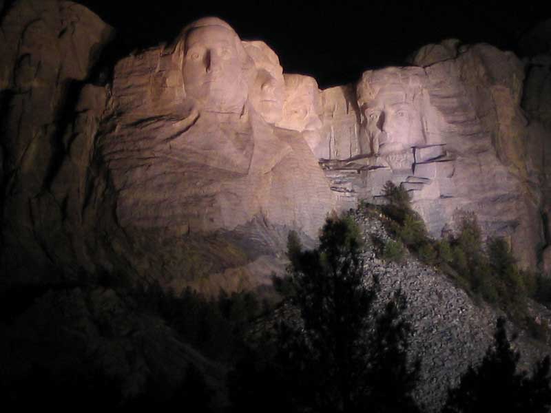Mount Rushmore Night Ceremony