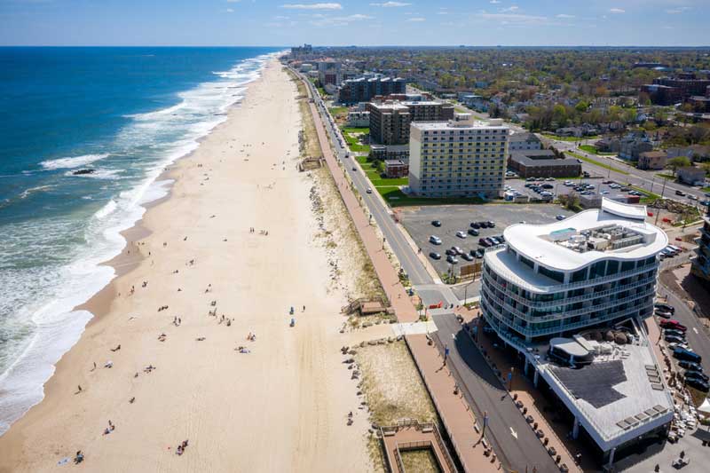 Long Branch Beach and Boardwalk