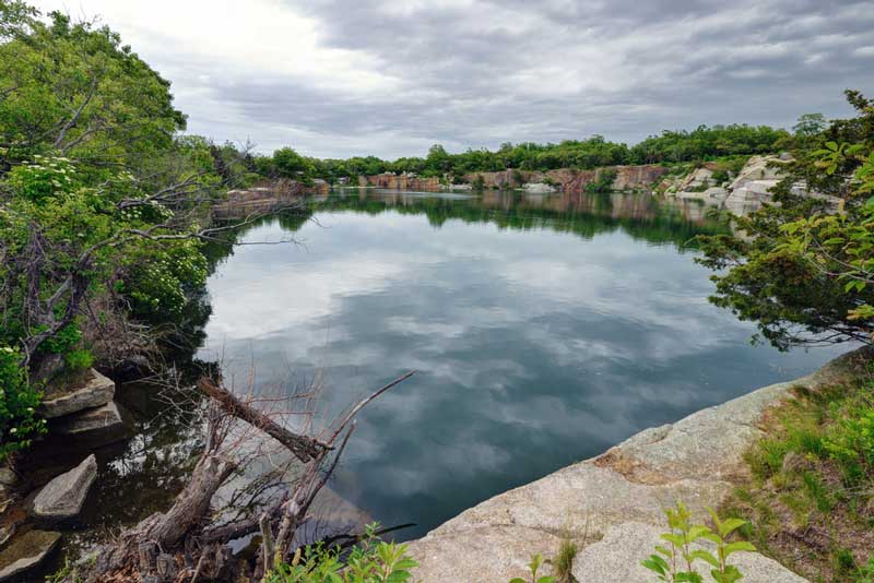 Rockport Quarries Hike