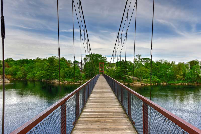 Androscoggin Swinging Bridge