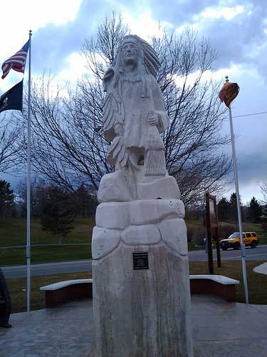 Chief Pocatello Statue