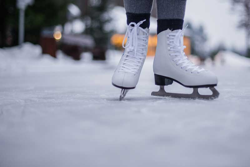 Ice at the pier