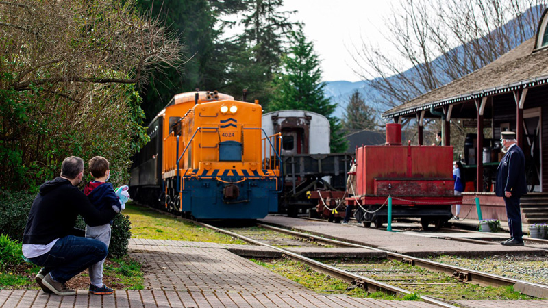 Northwest Railway Museum Train Shed Exhibit Hall
