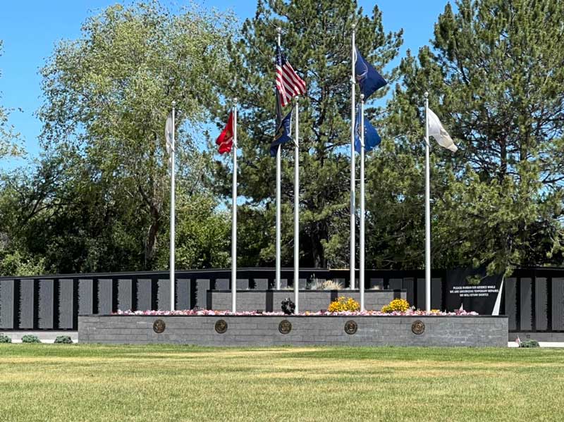 Layton City Vietnam Memorial Wall Replica