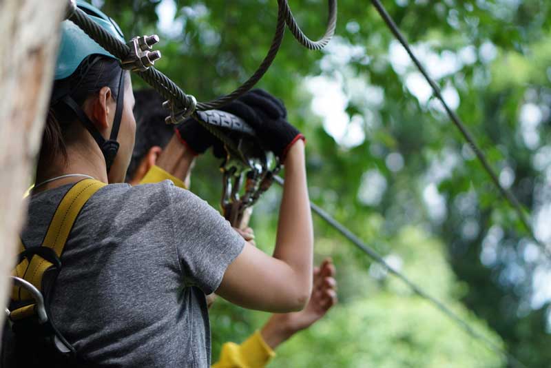 2-Hour Climbing and Ziplining in West Sacramento