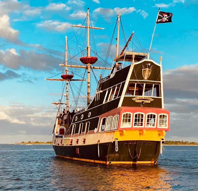 The Black Raven Pirate Ship