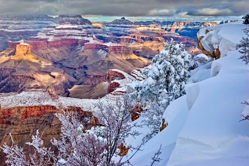 Grand Canyon, Arizona during winter season