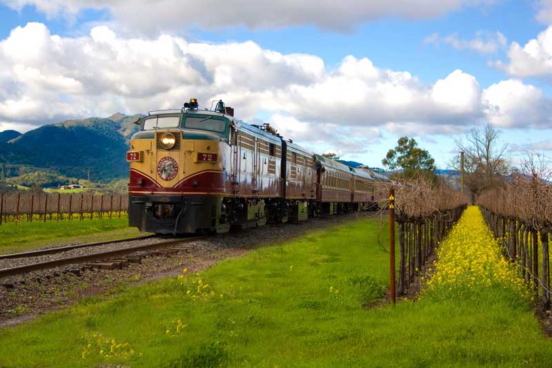 The Napa Valley Wine Train