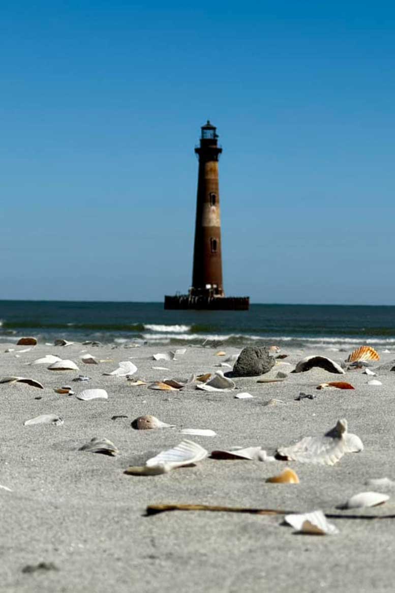 Morris Island Lighthouse, Folly Beach, South Carolina