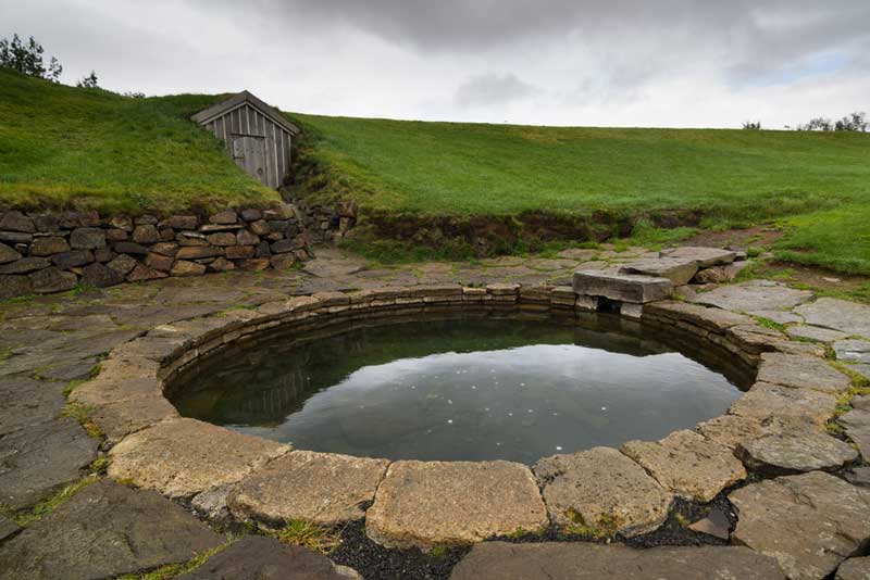 Snorri's pool, Reykholt