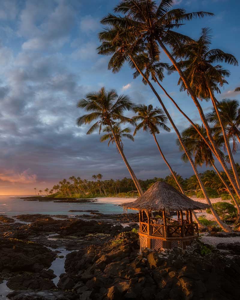 Sunset at Samoa