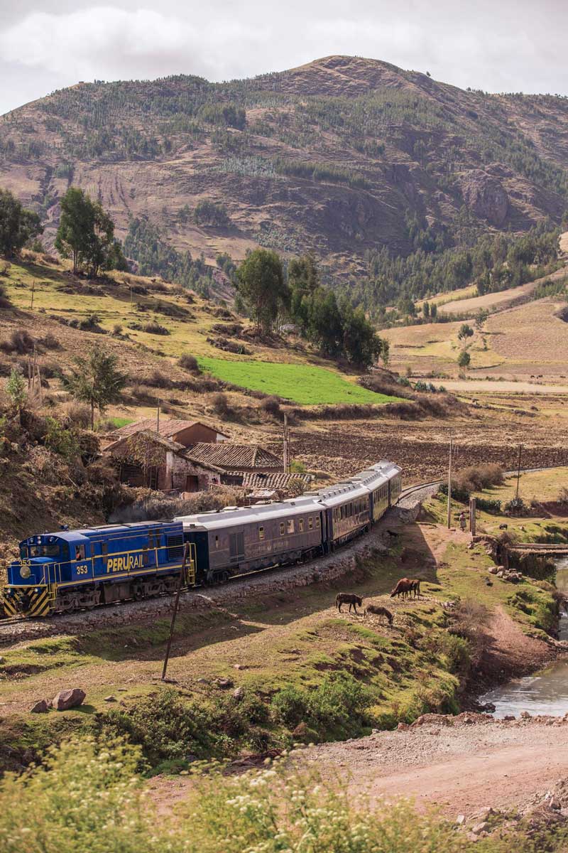 Belmond Hiram Bingham train