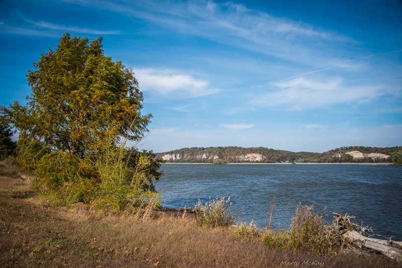 The Great River Road in Missouri