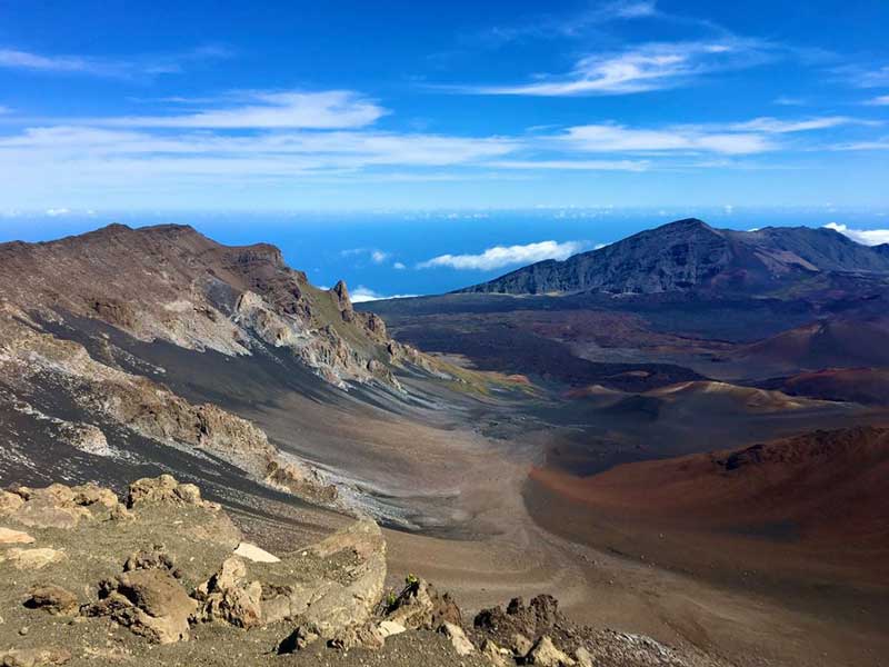 Haleakalā Crater, Hawaii, USA