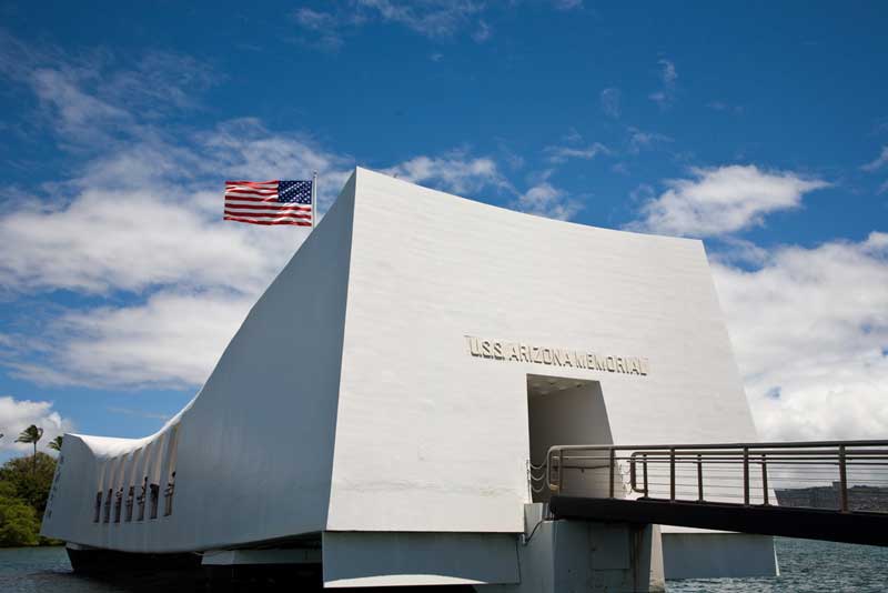 Pearl Harbor and USS Arizona Memorial