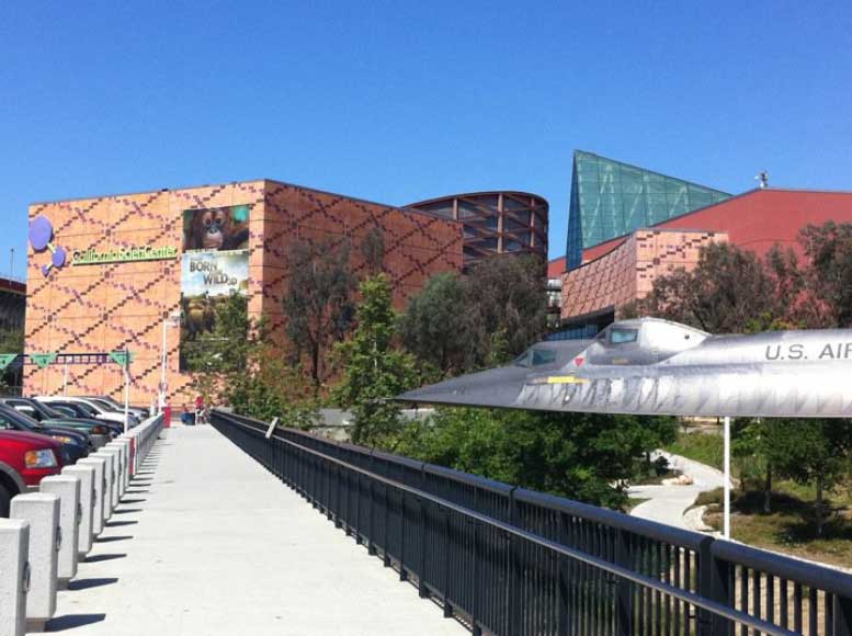 The California Science Center in Los Angeles