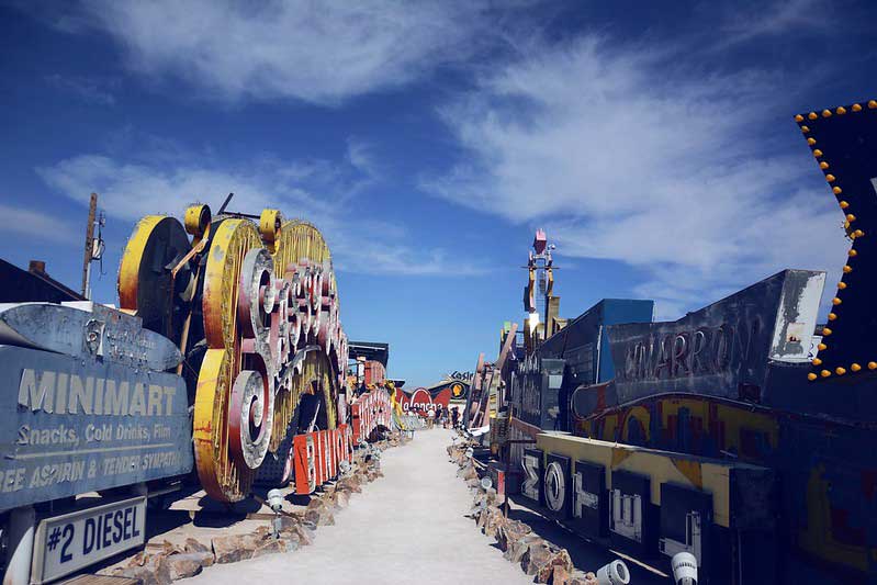 The Neon Museum in Las Vegas