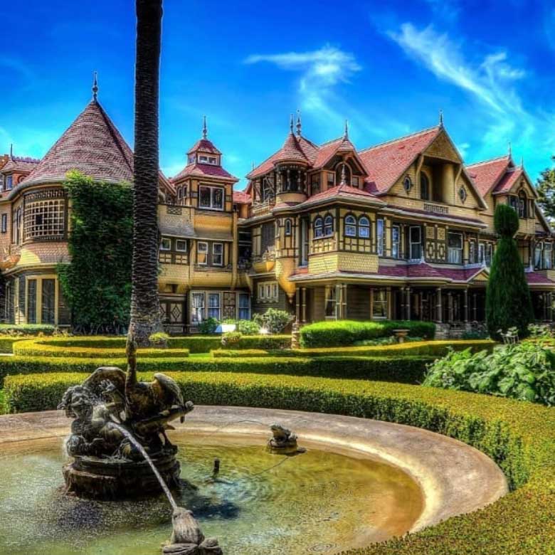 The Winchester Mystery House in San Jose