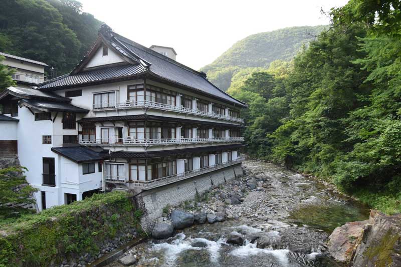 The ryokan style of Takaragawa Onsen