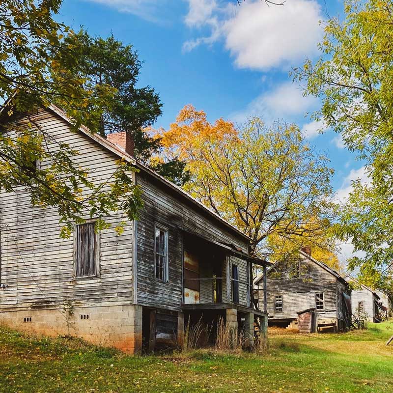 District 12 in Henry River Mill Village, North Carolina