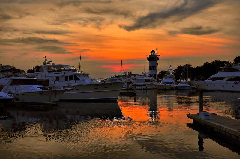 Hilton Head Island's Harbour Town Lighthouse