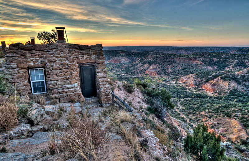 Cabin in Palo Duro Canyon