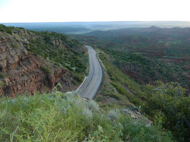 Camp in Palo Duro Canyon State Park