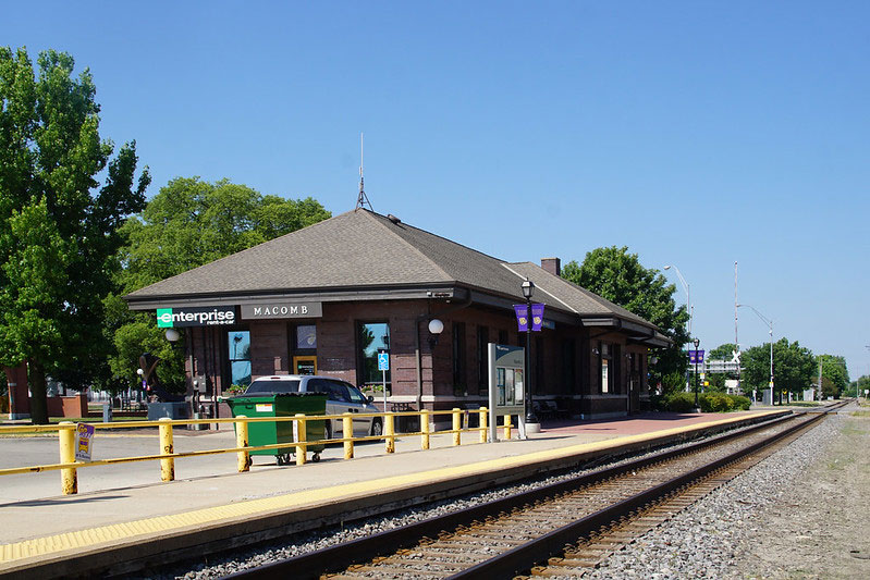 Macomb Amtrak Station