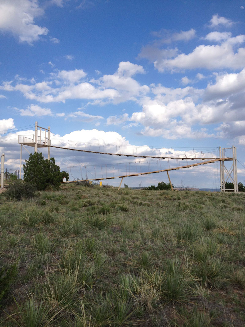 Zip Line at Palo Duro Adventure Park